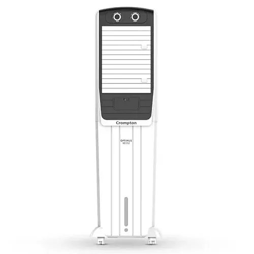 Crompton Optimus Neo 52 Litres Tower Air Cooler (4 Way Air Deflection, White)
