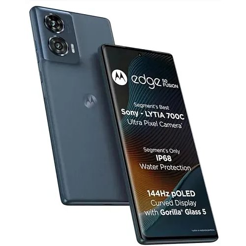 Motorola Edge 50 Fusion 5G (Forest Blue, 12GB RAM, 256GB Storage)