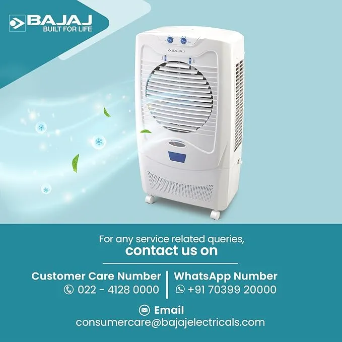Desert Air Cooler Bajaj Cooler Price List Bajaj DC 55 DLX 54 Litre