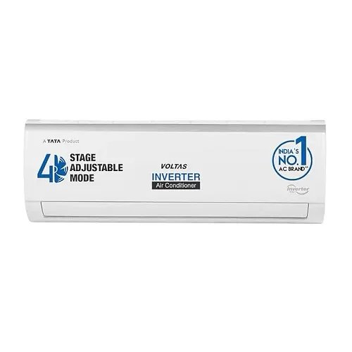 Voltas 1.5 Ton 5 Star Inverter Split AC (Copper, 185V Vectra Elite, White)