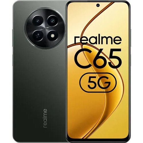 Realme C65 5G (Glowing Black, 128 GB) (6 GB RAM)