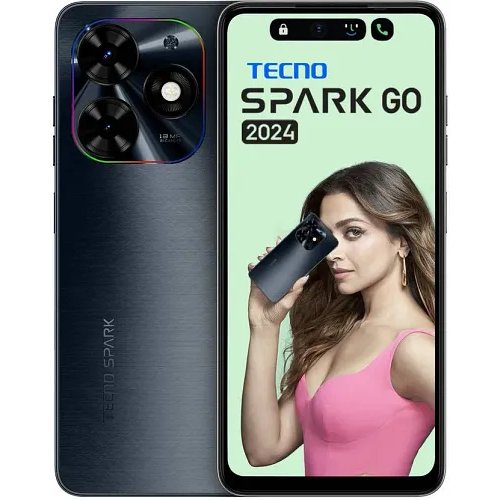 Tecno Spark Go 2024 (Gravity Black, 64 GB) (3 GB RAM)