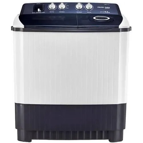Voltas Beko by A Tata Product 9 kg Semi Automatic Top Load Washing Machine White (WTT90AGRT)