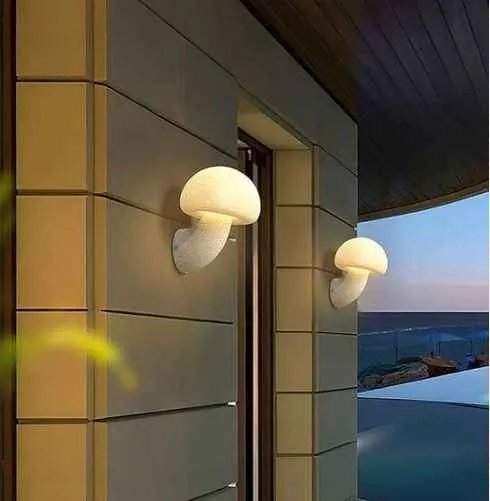 Wall Decor Light Metal & Mushroom Type (Model: BT-5318)