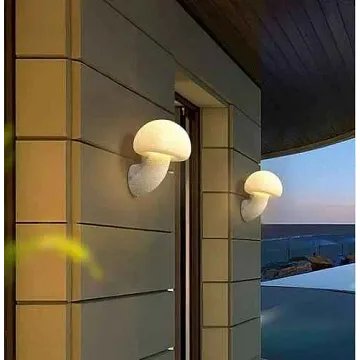 Wall Decor Light Metal & Mushroom Type (Model: BT-5318)