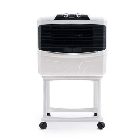 Symphony Sumo 60 Window Air Cooler | 3-Side Cooling | i-Pure + Tech | CFD Technology | 60L Tank | 205W | Powerful Blower | Free Trolley