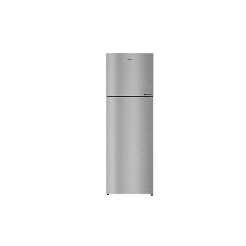 Haier 268 Litres 2 Star Frost Free Double Door Convertible Refrigerator with Turbo Icing REF HRF-3182BIS-P, Inox Steel