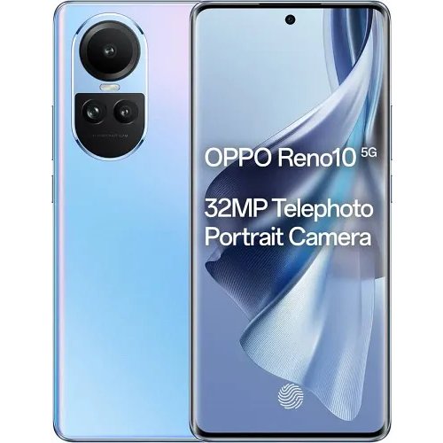Oppo Reno 10 5G (Ice Blue, 256 GB) (8 GB RAM)