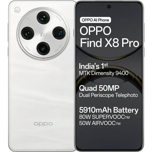 Oppo Find X8 Pro 5G (Pearl White, 512 GB) (16 GB RAM)