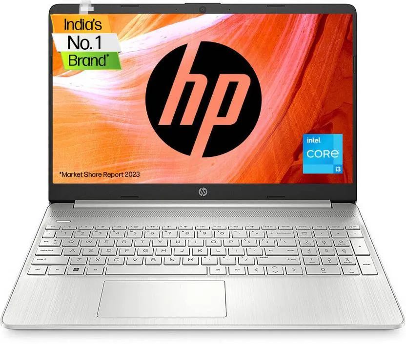 HP 15s i3-1215U Laptop - Grey