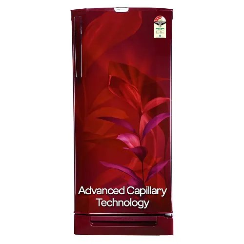 Godrej 234 L 3 Star 24 Advanced Capillary Technology Direct Cool Single Door Door Refrigerator With Base Drawer (RD EDGEPRO 240C TDF MN WN, Marine Wine)