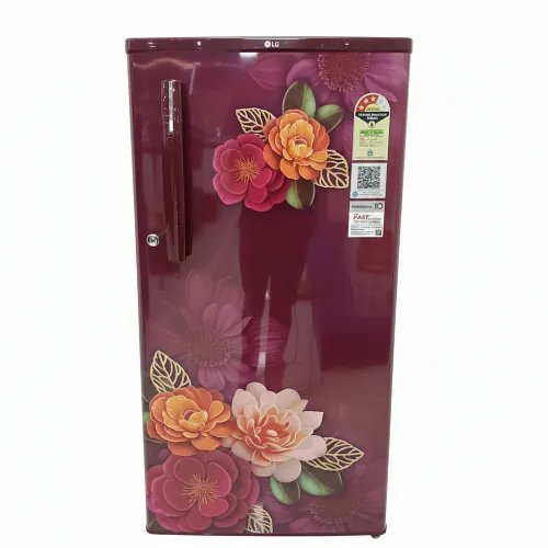 LG 185 L 3 Star Direct-Cool Single Door Refrigerator (GL-B199ORKD,Fast Ice Making)