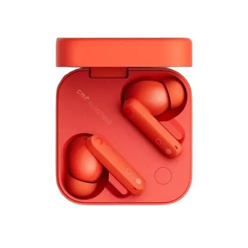 CMF by Nothing Buds Pro 2 with 50 dB ANC| Hi-Res + LDAC| Smart Dial| Spatial Audio|Dual Drivers Bluetooth (Orange, In the Ear)