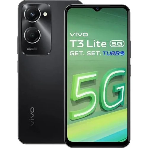 Vivo T3 Lite 5G (Majestic Black, 128 GB) (6 GB RAM)