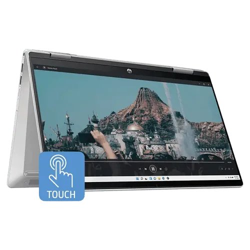HP Pavilion 14-ek2033TU Intel Core 3 100U Touchscreen 2-in-1 Laptop (8GB, 512GB SSD, Windows 11 Home, 14 inch Full HD IPS Display, Natural Silver, 1.51 KG)