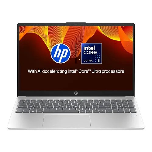 HP AI PC Intel Core Ultra 5 125H - (16 GB/512 GB SSD/Windows 11 Home) 15-fd1099TU Thin and Light Laptop (15.6 inch, Natural Silver, 1.65 Kg)