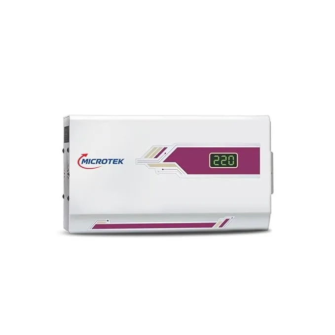 Microtek Pearl EM 4150 + Voltage Stabilizer (White)
