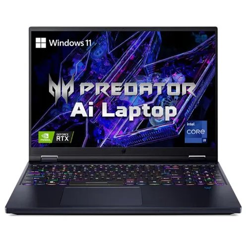 Acer Predator Helios 16 (Intel Core i9-14900HX, 32GB RAM, 1TB SSD, 16-inches WQXGA IPS Display, NVIDIA GeForce RTX 4080 12GB, Win11 Home, 2.65 KG)
