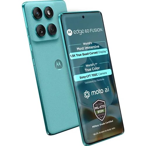 Motorola Edge 60 Fusion 5G (Pantone Amazonite, 256 GB) (8 GB RAM)