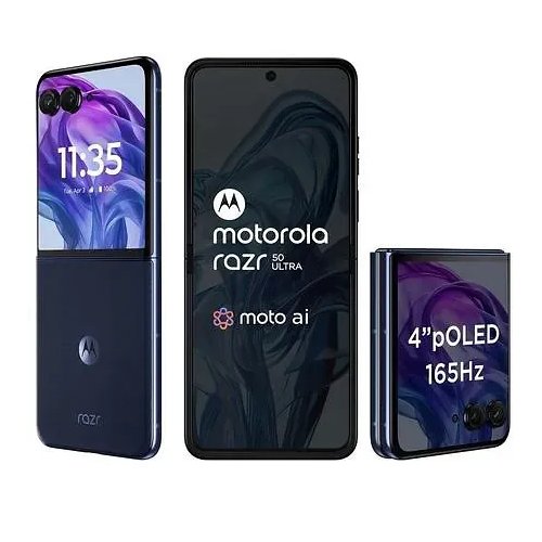 Motorola Razr 50 Ultra (Midnight Blue, 512 GB) (12 GB RAM)