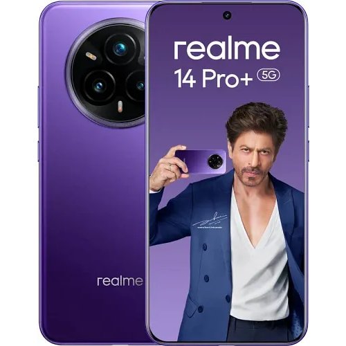 Realme 14 Pro+ 5G (Bikaner Purple, 128 GB) (8 GB RAM)