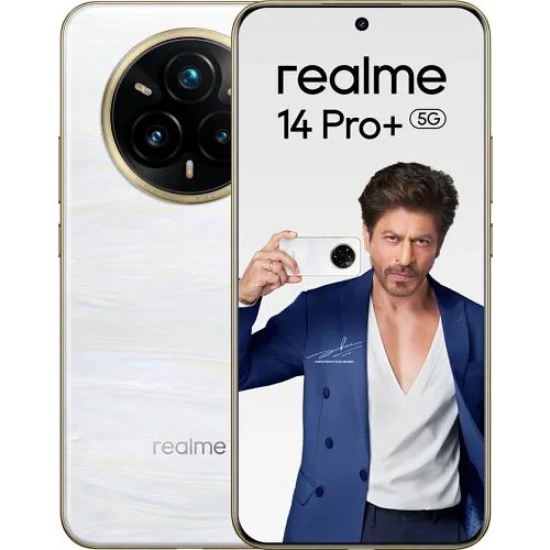 Realme 14 Pro+ 5G (Pearl White, 256 GB) (12 GB RAM)