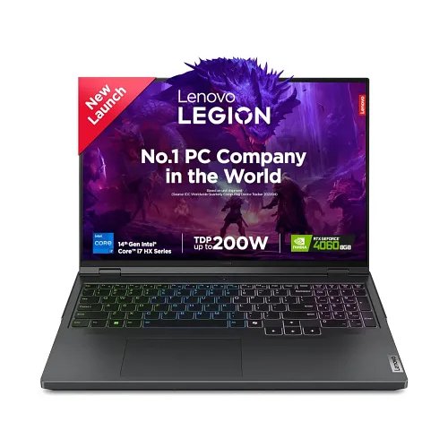 Lenovo Legion Pro 5 14th GenCore i7-14650HX | NVIDIA RTX 4060 8GB (16GB/1TB SSD/16 (40.64cm)/240Hz/WQXGA IPS) - 83DF00JBIN