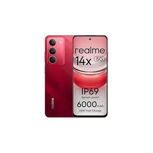 Realme 14x 5G (Jewel Red, 128 GB) (6 GB RAM)