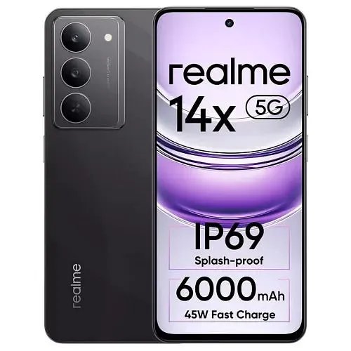 Realme 14x 5G (Crystal Black, 128 GB) (8 GB RAM)