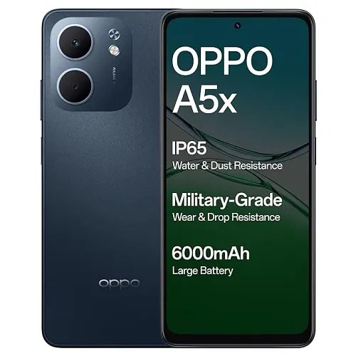 Oppo A5x 5G (Midnight Blue, 128 GB) (6 GB RAM)
