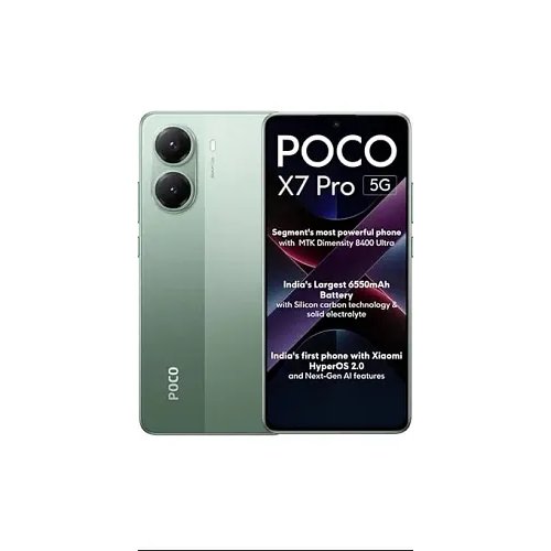 Poco X7 Pro 5G (Nebula Green, 256 GB) (8 GB RAM)
