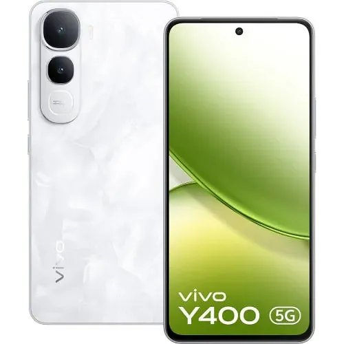 Vivo Y400 5G (Glam White, 128 GB) (8 GB RAM)