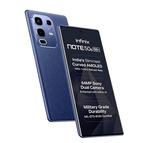 Infinix Note 50s 5G+ (Marine Drift, 128 GB) (6 GB RAM)