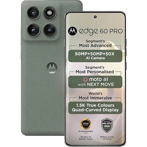 Motorola Edge 60 Pro (Pantone Shadow, 256 GB) (12 GB RAM)