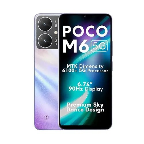 Poco M6 5G (Orion Blue, 128 GB) (6 GB RAM)