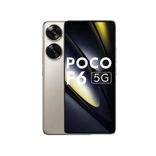 Poco F6 5G (Titanium, 256 GB) (12 GB RAM)