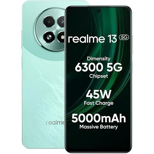 Realme 13+ 5G (Speed Green, 8GB RAM, 128GB Storage)