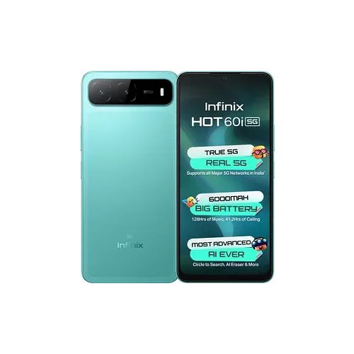 Infinix HOT 60i 5G (Monsoon Green, 128 GB) (4 GB RAM)