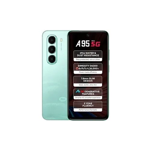 itel A95 5G (Wave Green, 128 GB) (4 GB RAM)