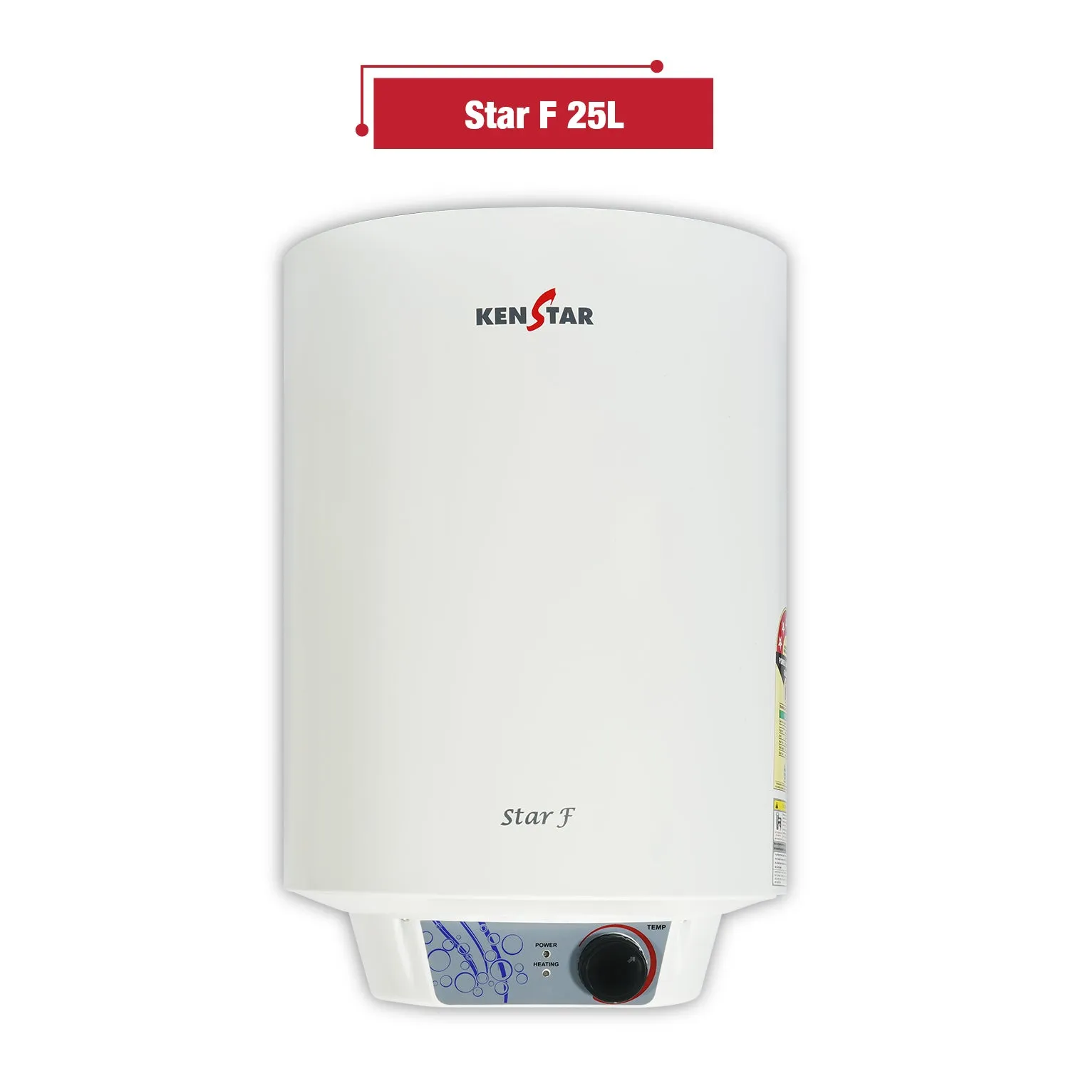 Kenstar Star F 25L Water Heater Efficient Storage Geyser