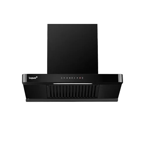 LIVPURE ALTIMA-90-BF-HAC Auto Clean Wall Mounted BLACK 1550 CMH Chimney