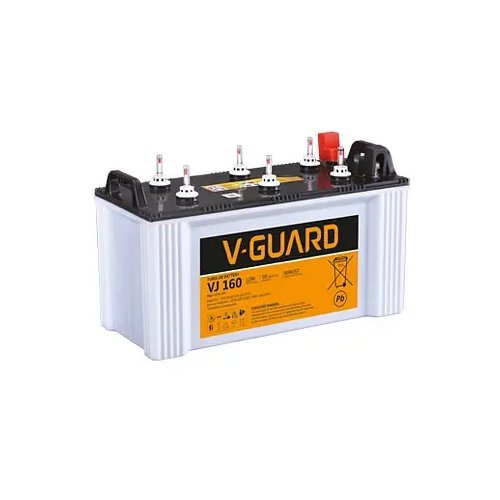 V-Guard VJ 160, 150AH, 50 months Warranty, Tubular Inverter Battery