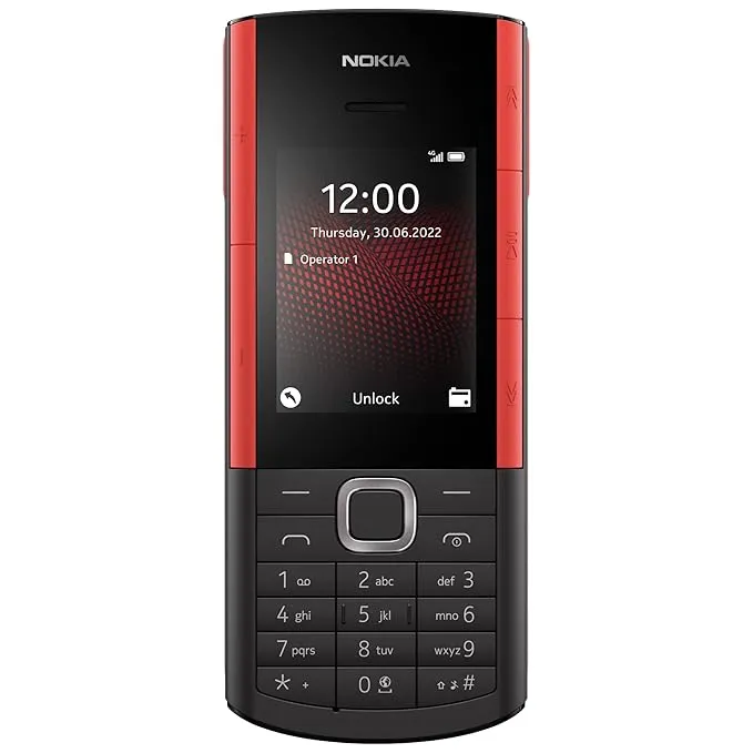 Nokia 5710 Dual Sim XpressAudio keypad Phone,MP3 Player, FM Radio and Bigger Battery (Black)