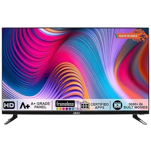 Akai AKLT32S-FL1Y9W 80 cm (32 Inch) HD Ready Smart LED TV