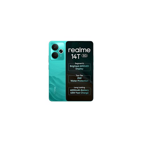 Realme 14T 5G (Surf Green, 256 GB) (8 GB RAM)