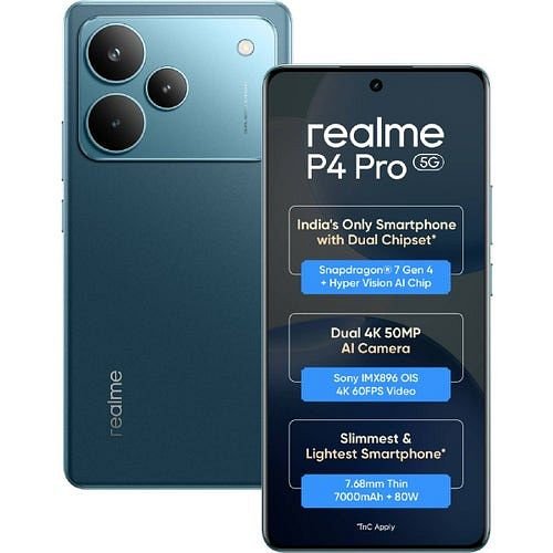 Realme P4 Pro 5G (Midnight Ivy, 256 GB) (8 GB RAM)