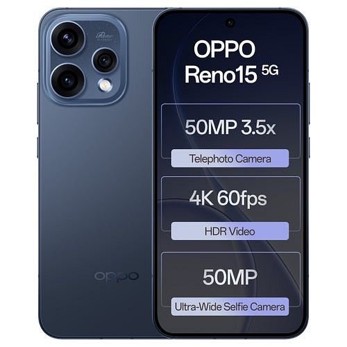 Oppo Reno15 5G (Twilight Blue, 512 GB) (12 GB RAM)