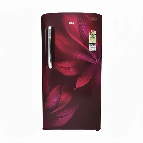 LG 210 L Direct Cool Single Door Refrigerator (Scarlet Aurora, GL-D2236YASA)