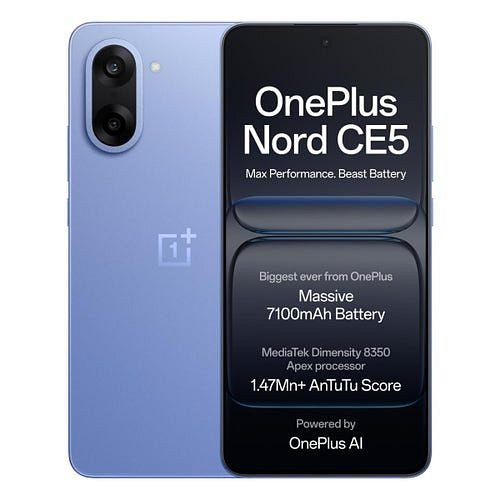 OnePlus Nord CE5 5G (Nexus Blue, 256 GB) (8 GB RAM)
