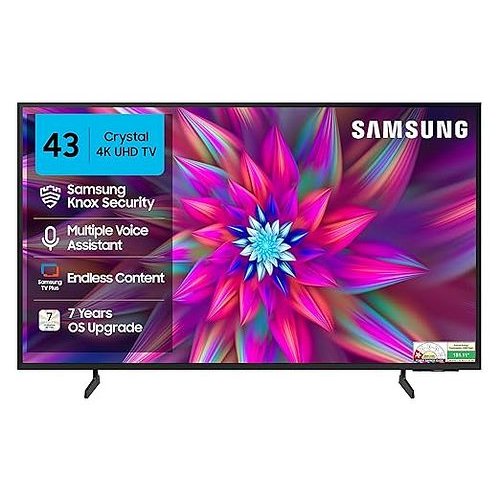 Samsung 108 cm (43 inches) Crystal 4K Vista Ultra HD Smart LED TV UA43UE81AFULXL